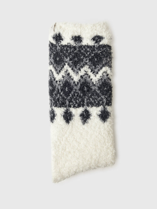 Barefoot Dreams Women's CozyChic Fair Isle Socks