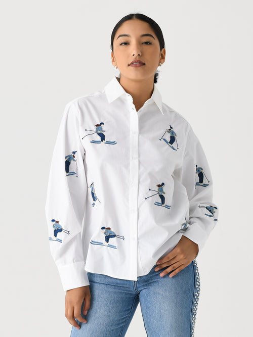 Benaras Women's Ski Girl Breeze Shirt
