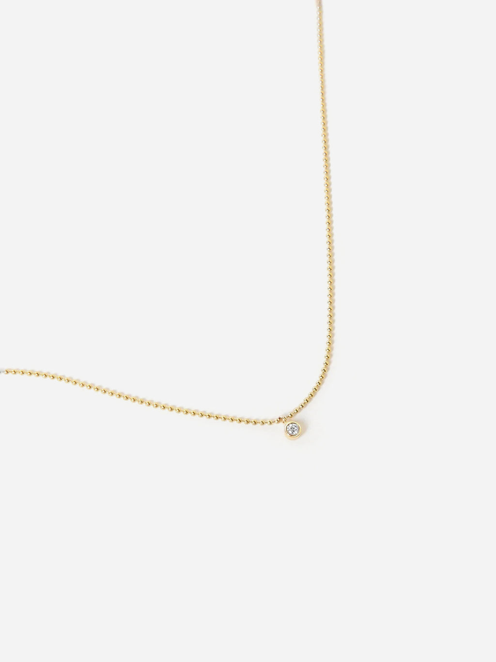 Francie B. Women's Beaded Diamond Chain Necklace - Saint Bernard