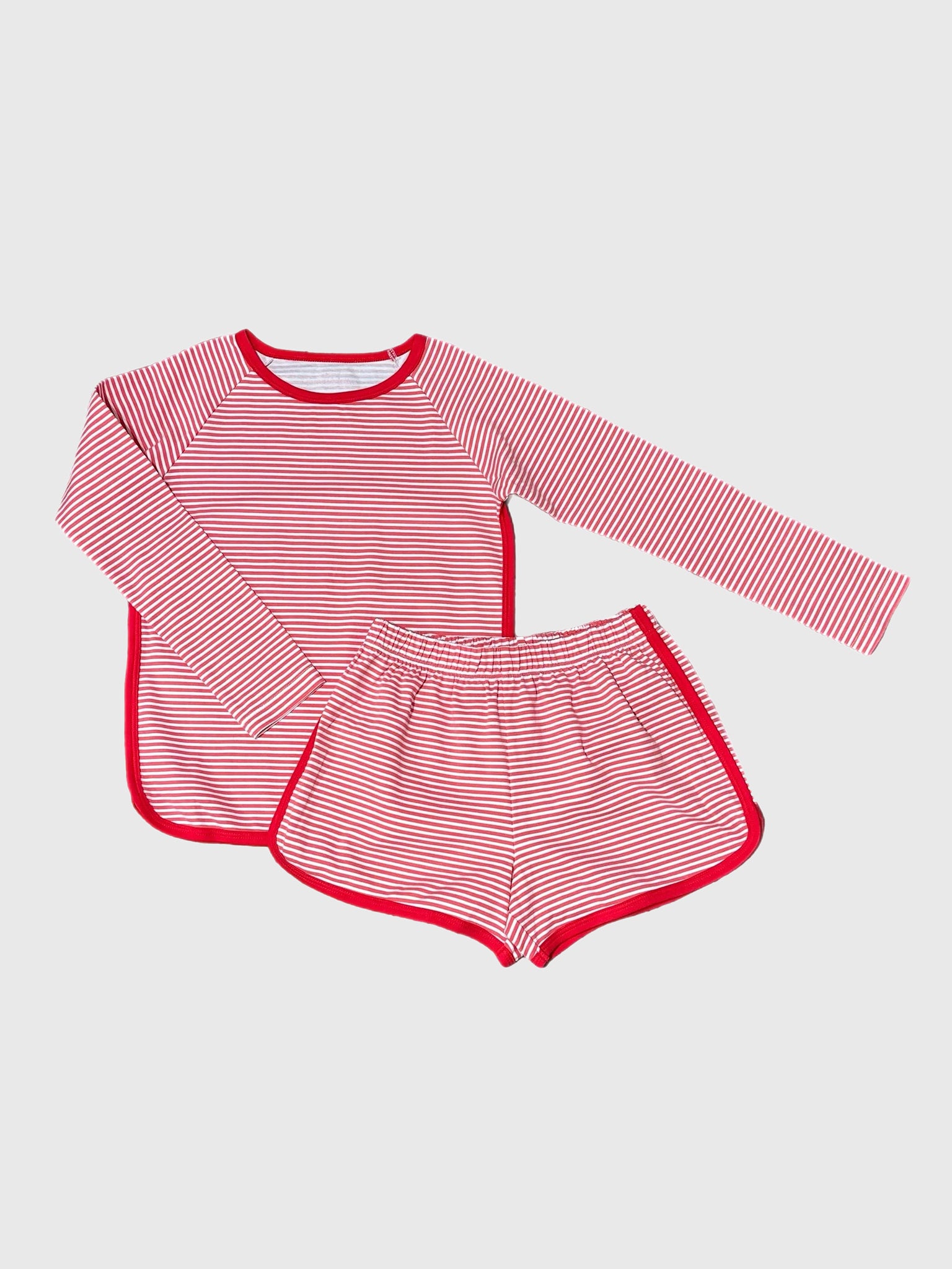 Be Elizabeth Girls' Stripe Lounge Set - Saint Bernard