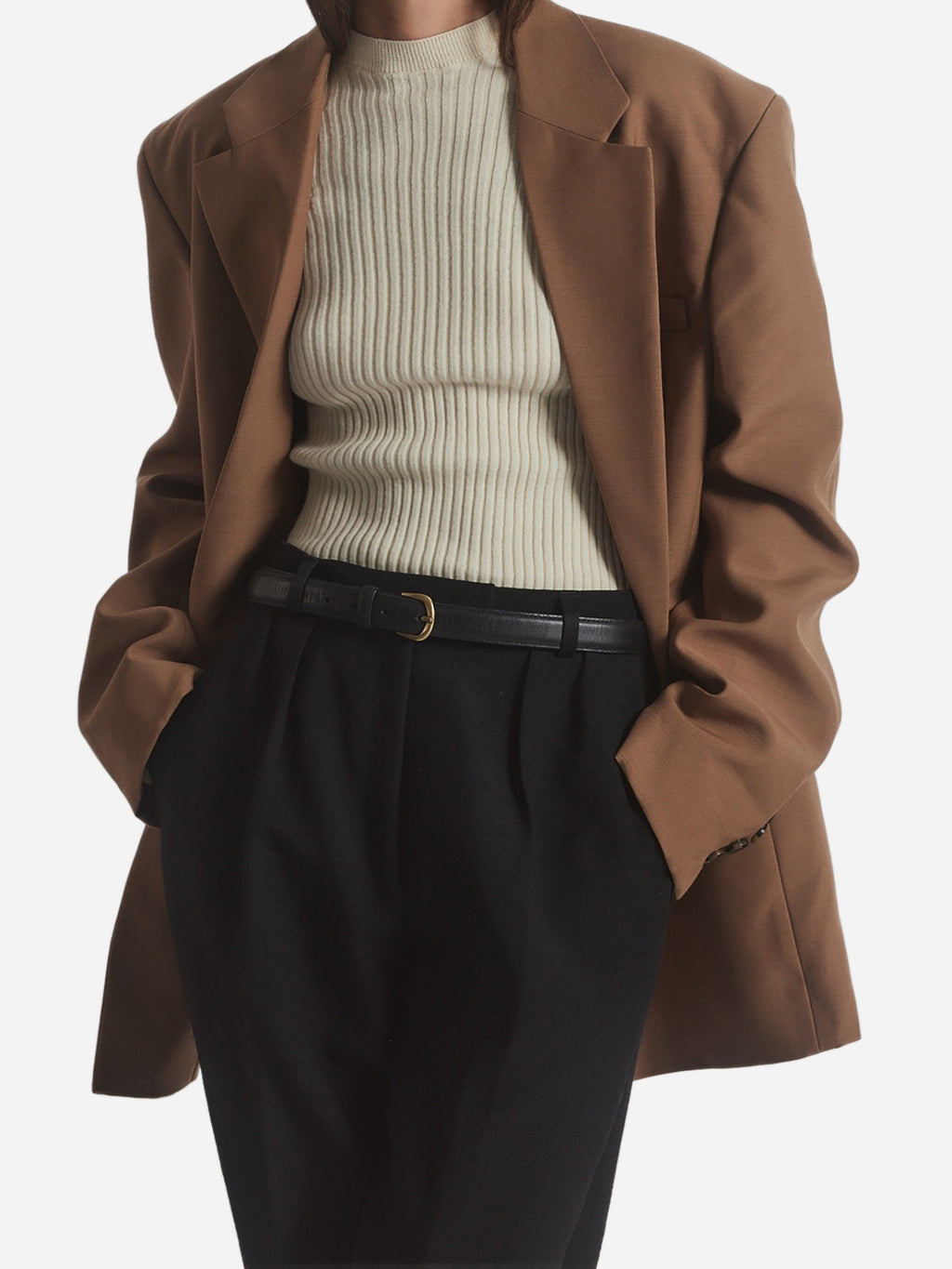 Janessa Leone Women's Zana Slim Belt - Saint Bernard