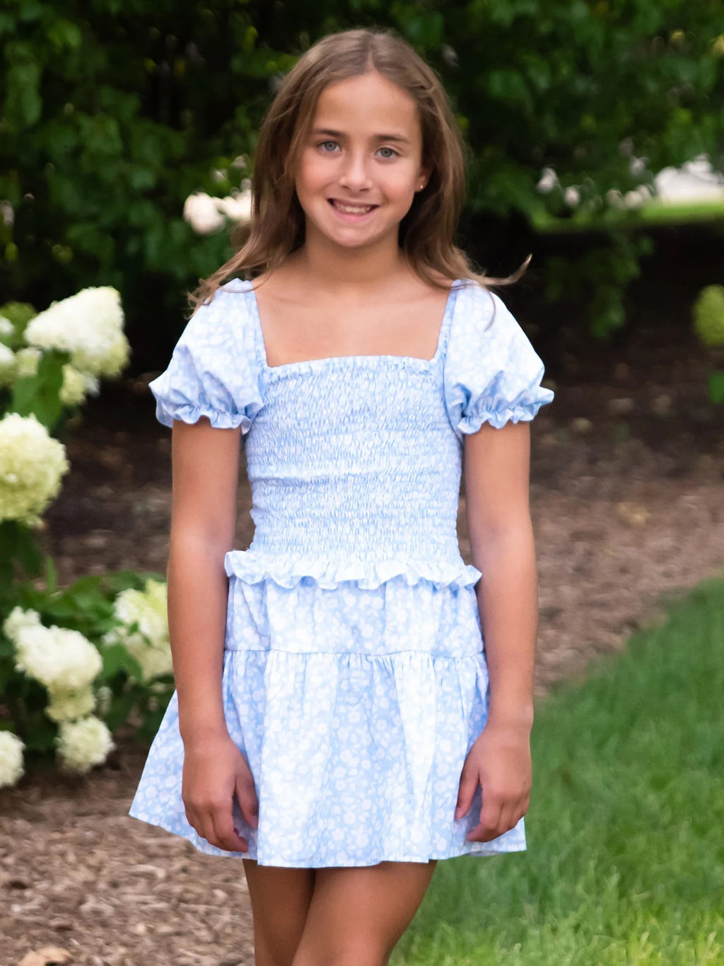 Be Elizabeth Girls' Floral Skirt - Saint Bernard