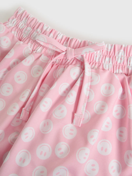 Be Elizabeth Girls' Print Butterfly Short