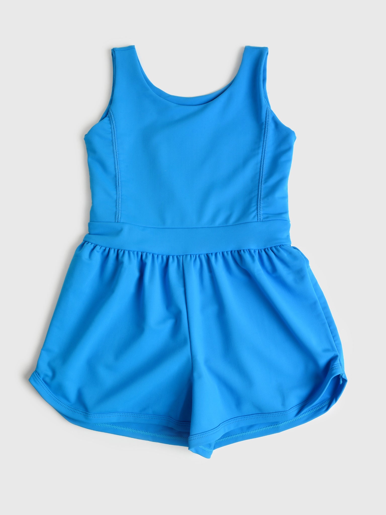 Be Elizabeth Girls' Athleisure Romper - Saint Bernard