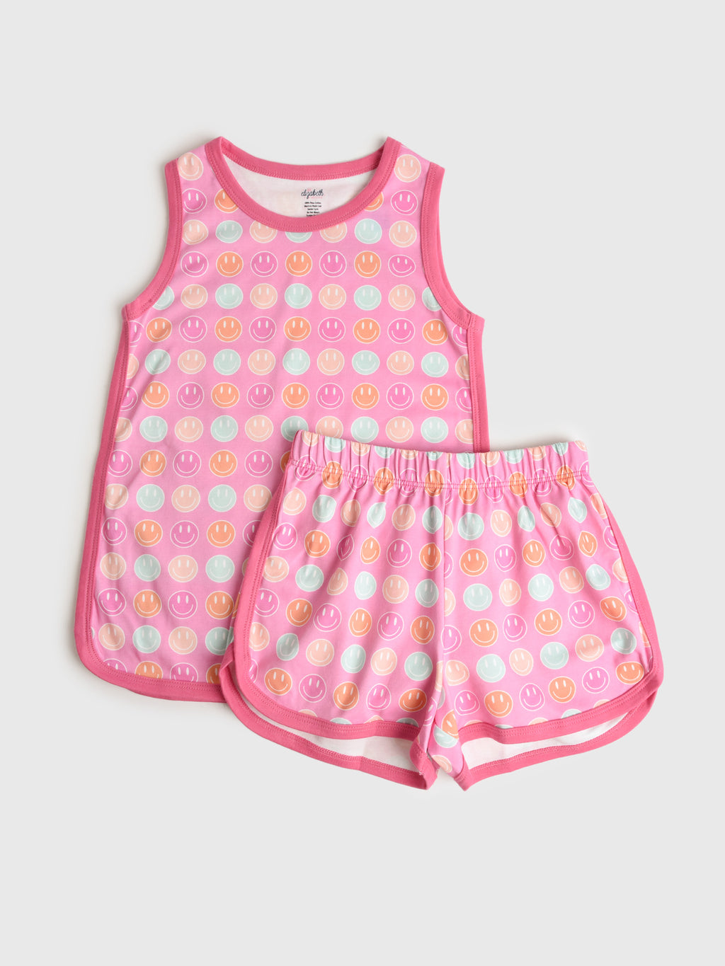 Be Elizabeth Girls' Tank Lounge Set - Saint Bernard