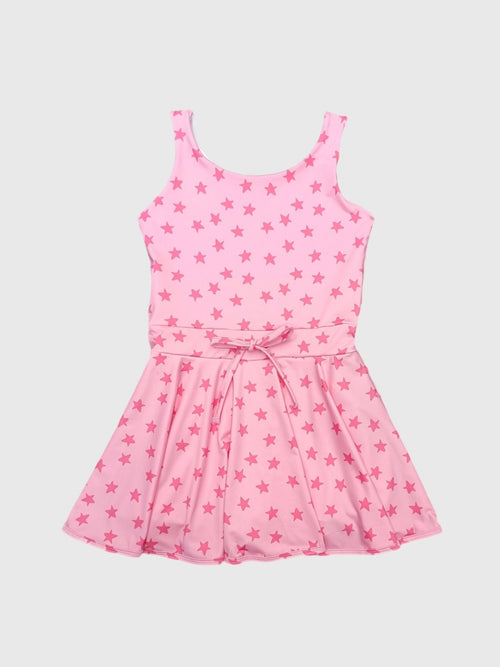 Be Elizabeth Girls' Athleisure Tie Dress
