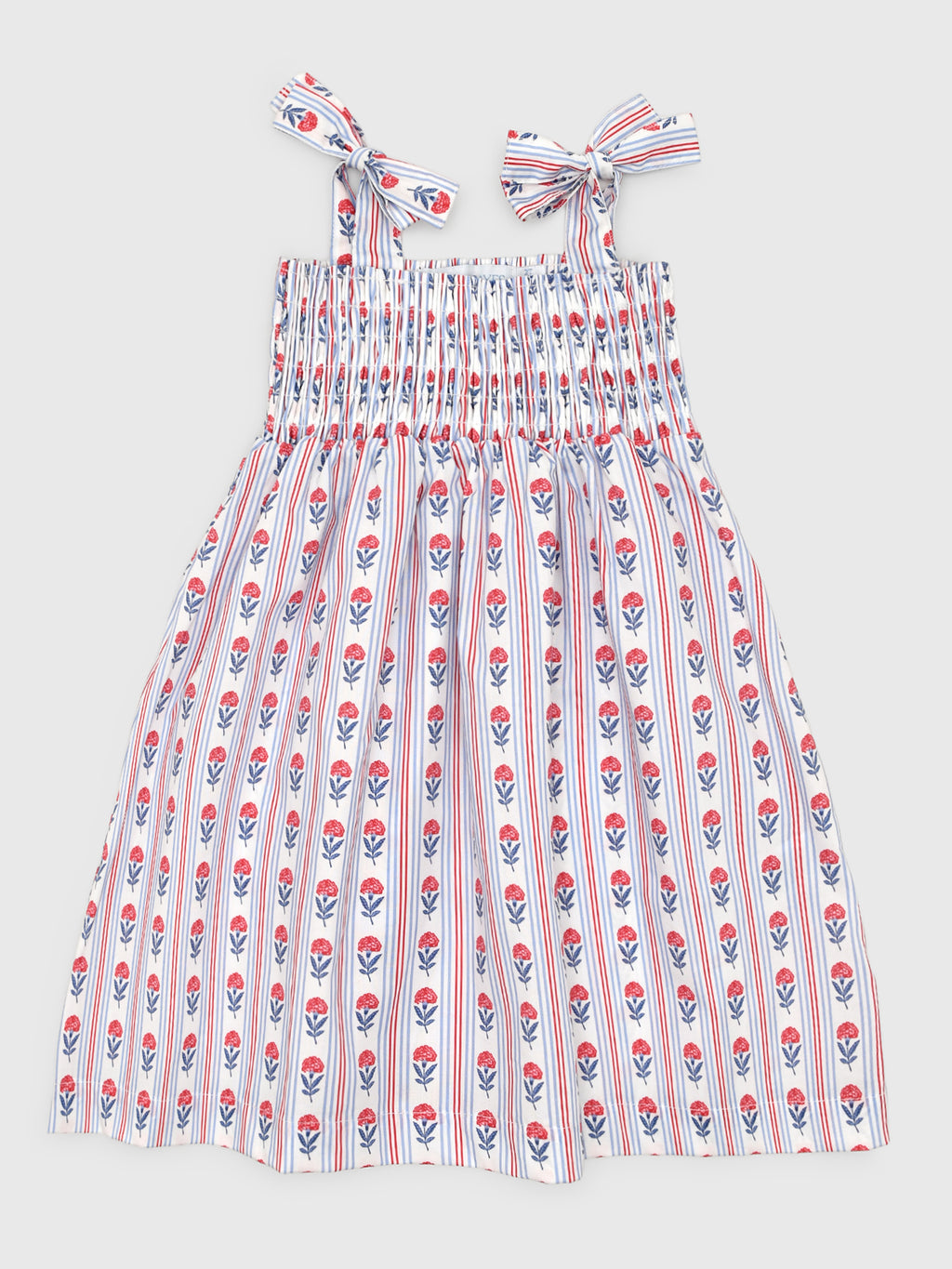 Lila And Hayes Girls' Betsy Dress - Saint Bernard