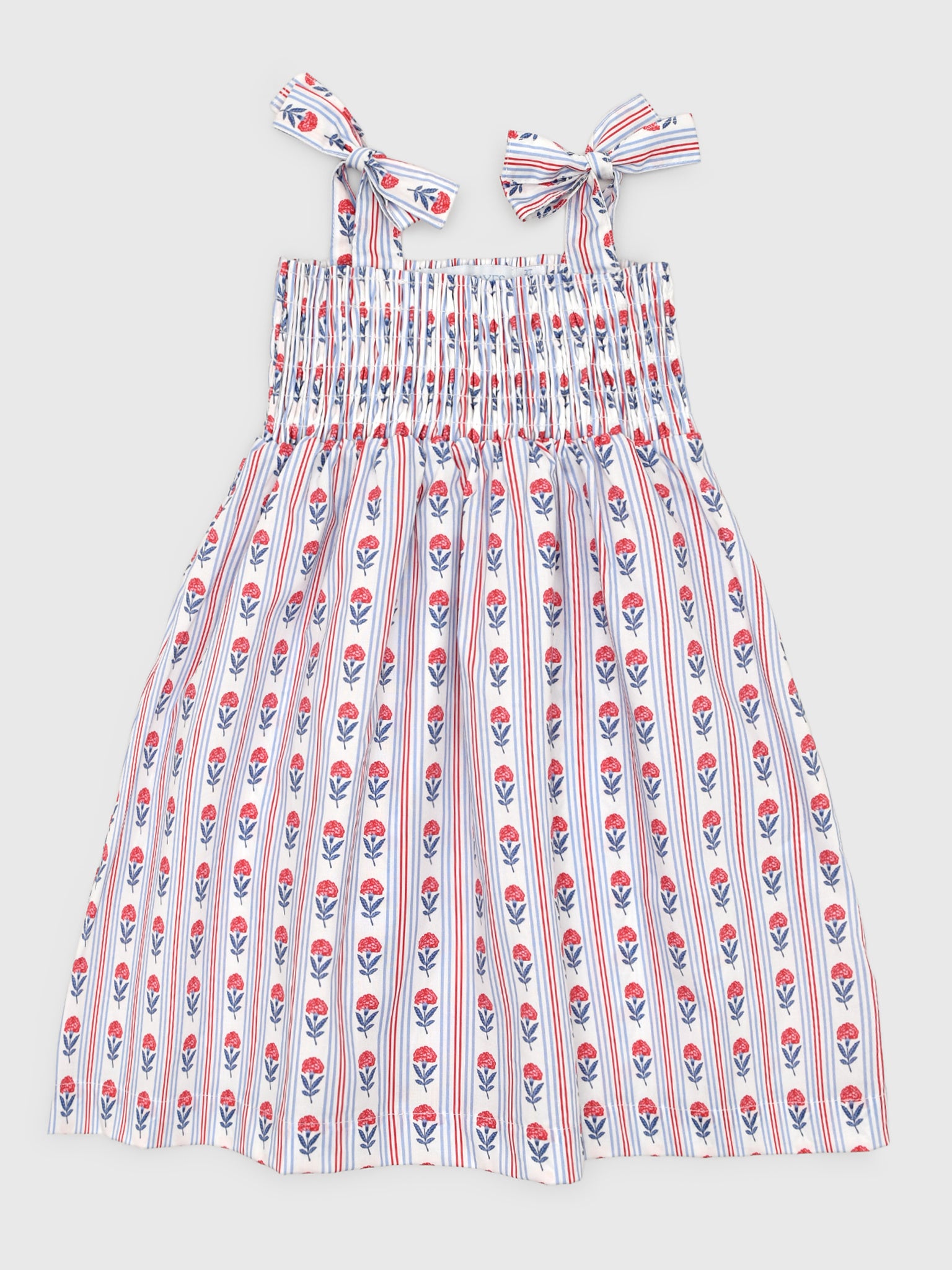 Lila And Hayes Girls' Betsy Dress - Saint Bernard
