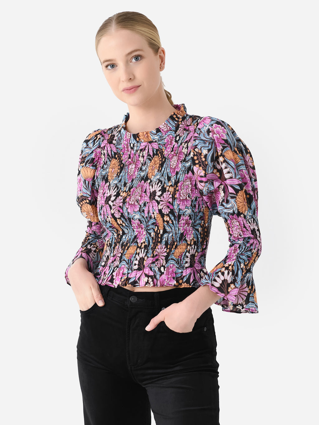 Banjanan Women's Agnes Top - Saint Bernard
