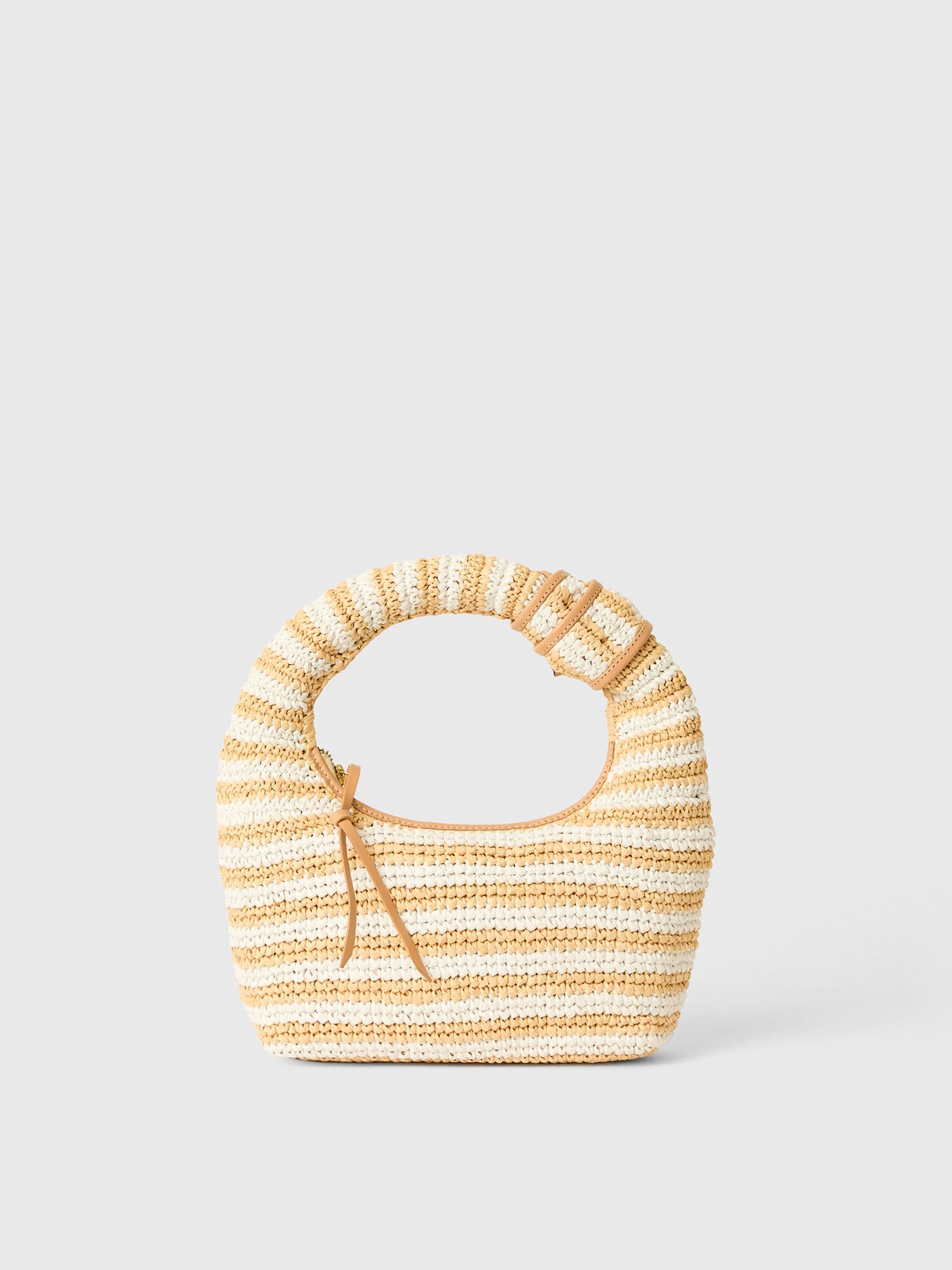 BTB Maeve Striped Hobo Bag - Saint Bernard