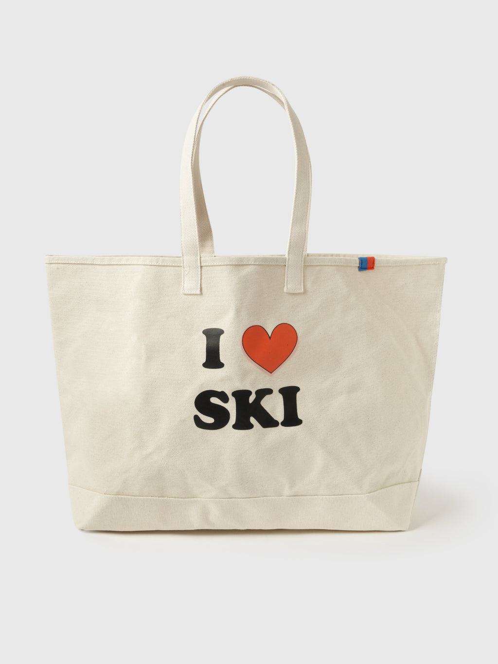 Kule The Over The Shoulder I Love Ski Tote Bag - Saint Bernard
