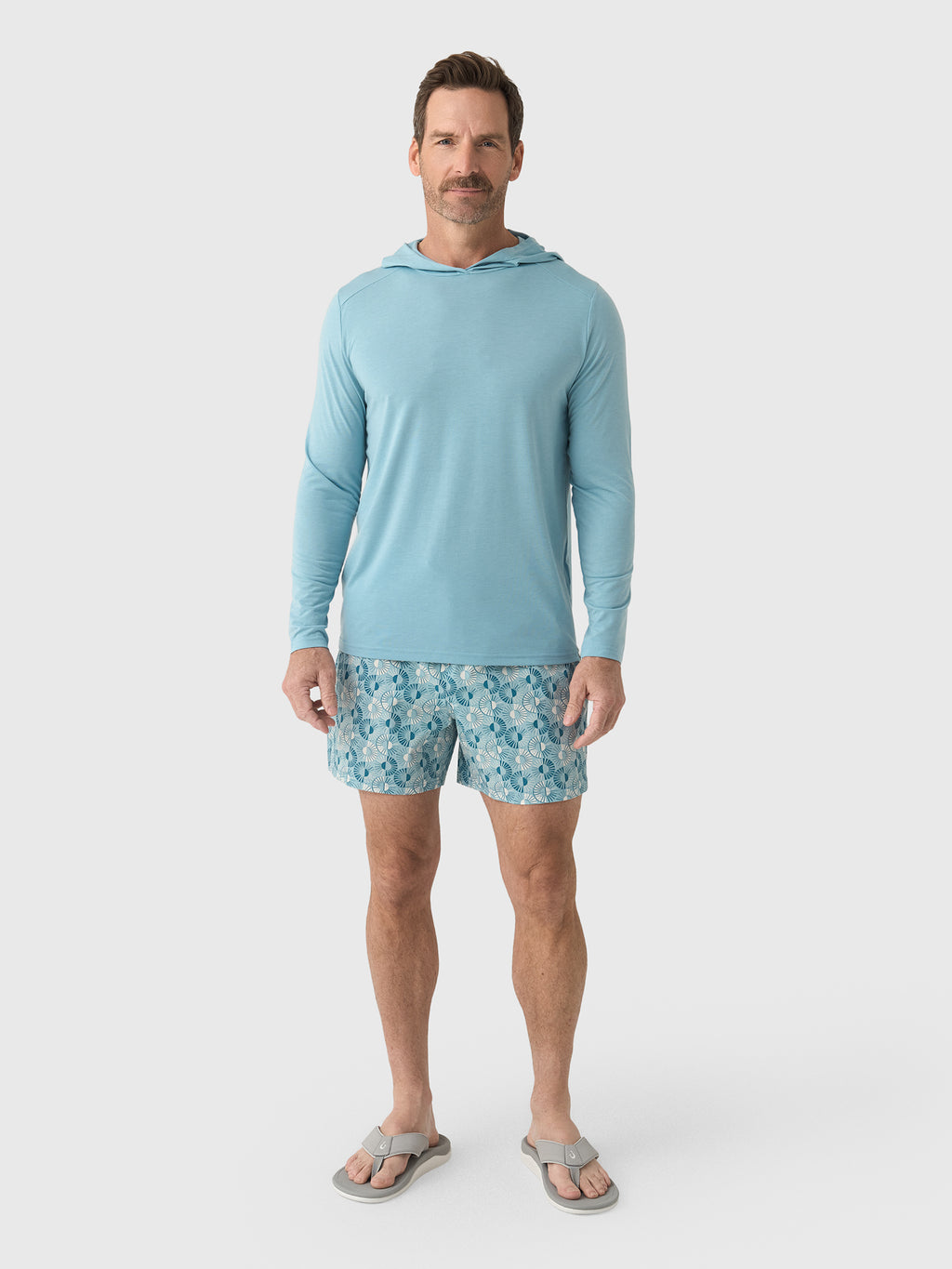 Fair Harbor Men's The Bungalow Swim Trunk - Saint Bernard