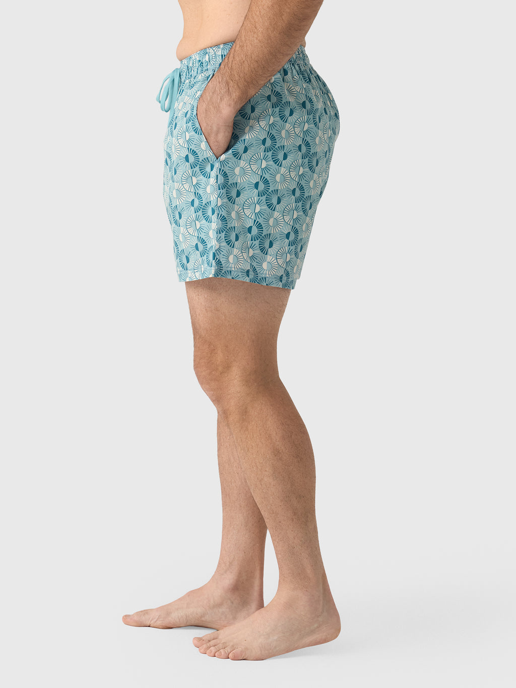 Fair Harbor Men's The Bungalow Swim Trunk - Saint Bernard