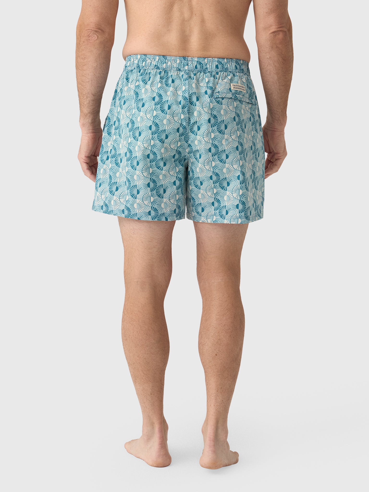 Fair Harbor Men's The Bungalow Swim Trunk - Saint Bernard