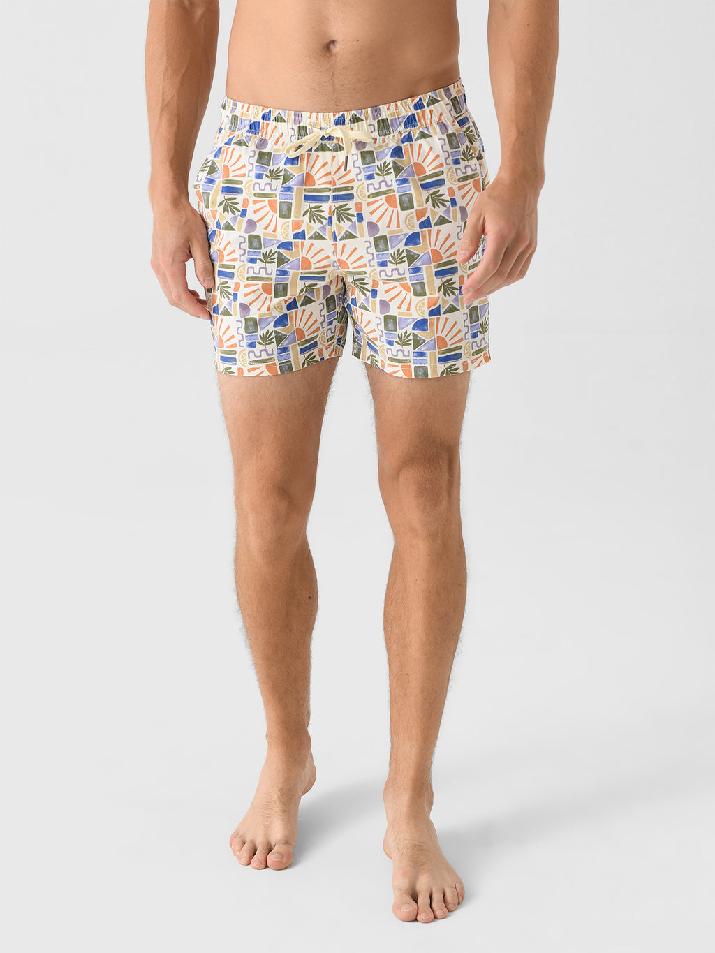 Fair Harbor Men's The Bungalow Swim Trunk - Saint Bernard