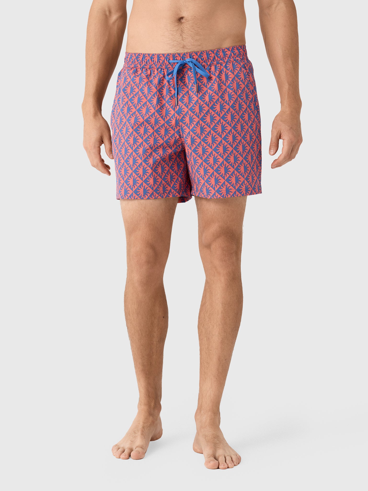 Fair Harbor Men's The Bungalow Swim Trunk - Saint Bernard