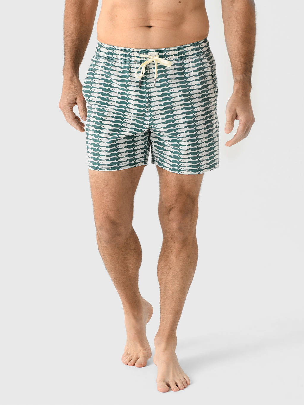 Fair Harbor Men's The Bungalow Swim Trunk - Saint Bernard