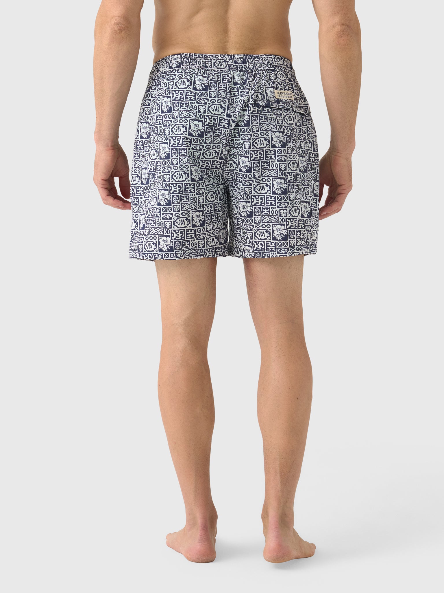 Fair Harbor Men's The Bungalow Swim Trunk - Saint Bernard