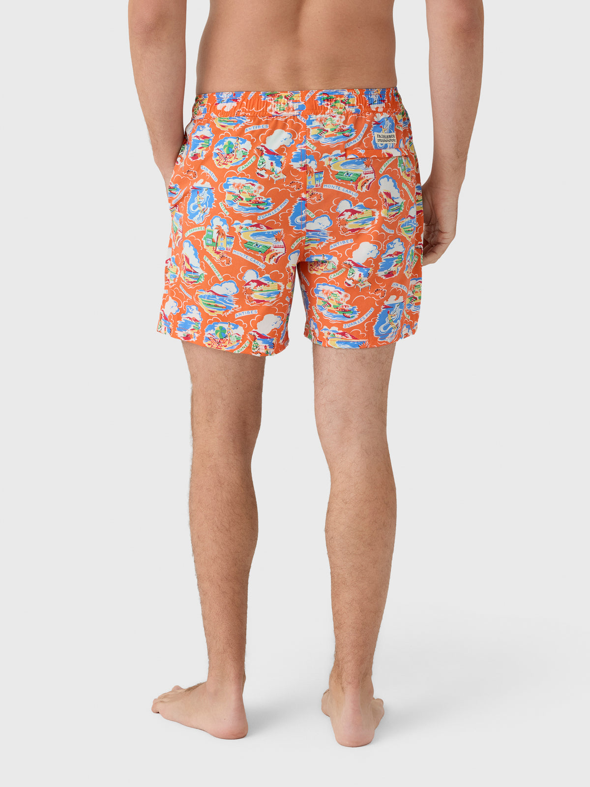 Fair Harbor Men's The Bungalow Swim Trunk - Saint Bernard