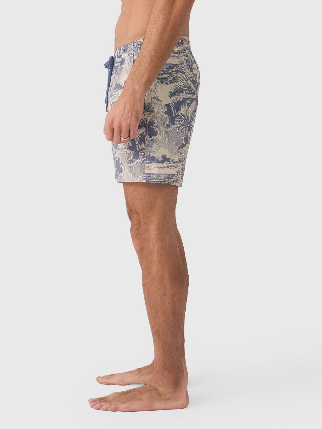 Fair Harbor Men's The Bungalow Swim Trunk - Saint Bernard