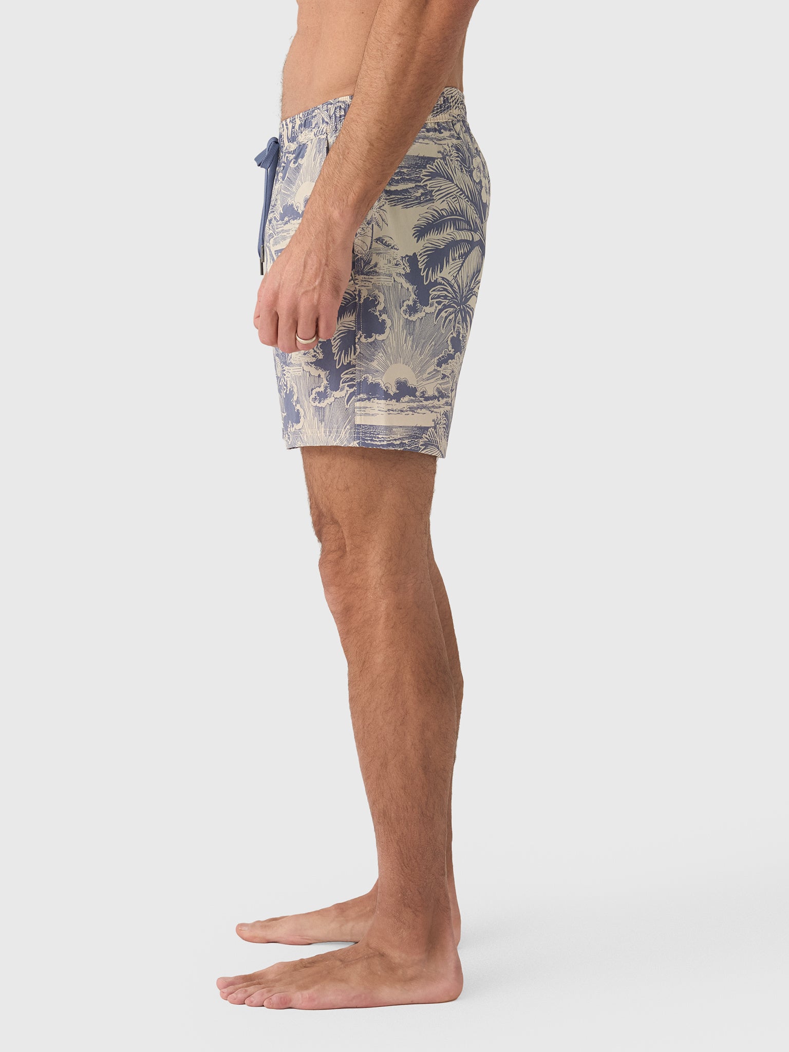 Fair Harbor Men's The Bungalow Swim Trunk - Saint Bernard