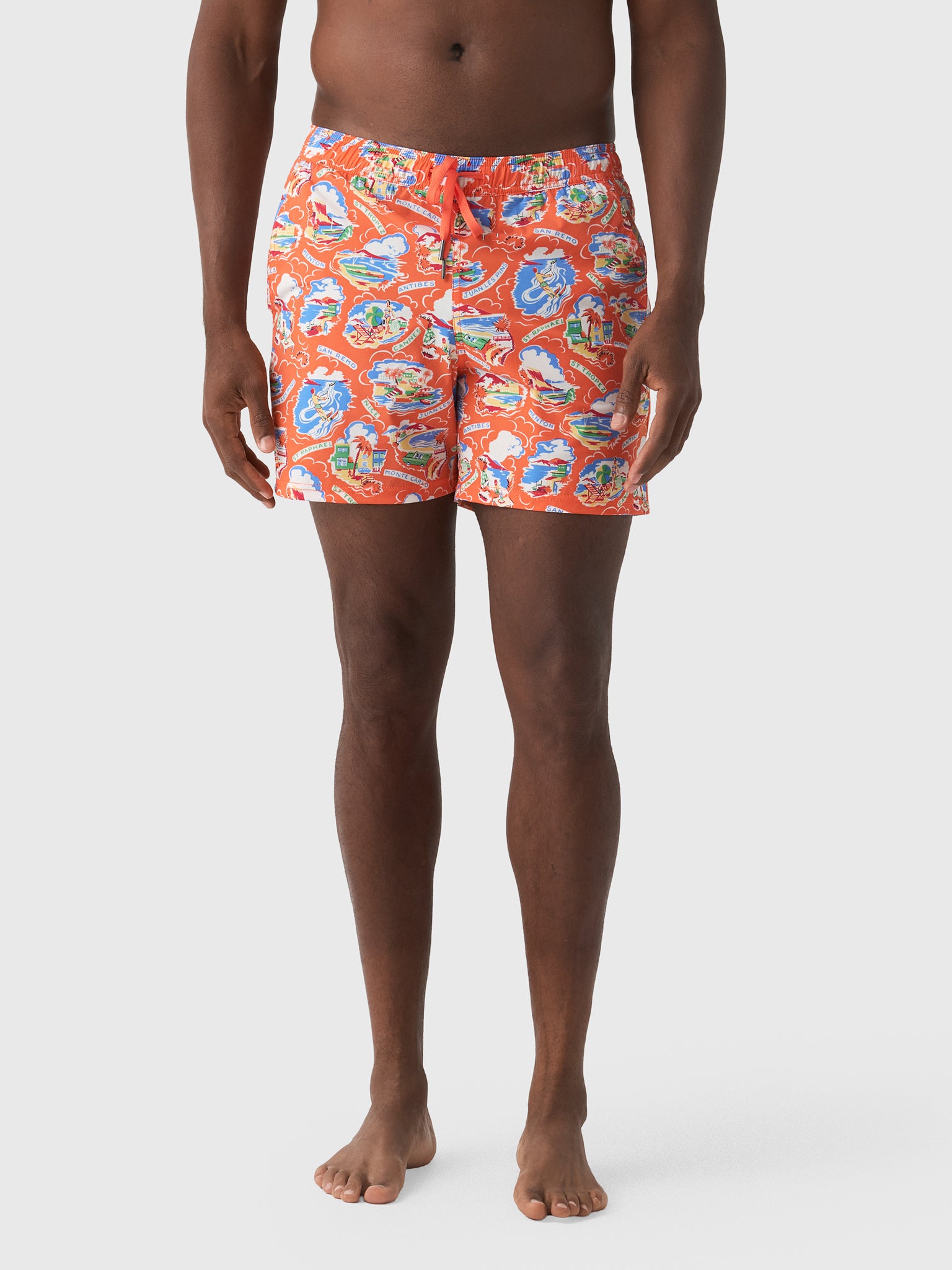 Fair Harbor Men's The Bungalow Swim Trunk - Saint Bernard