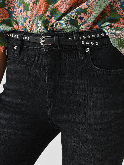 B-Low The Belt Women's Liz Studded Leather Belt