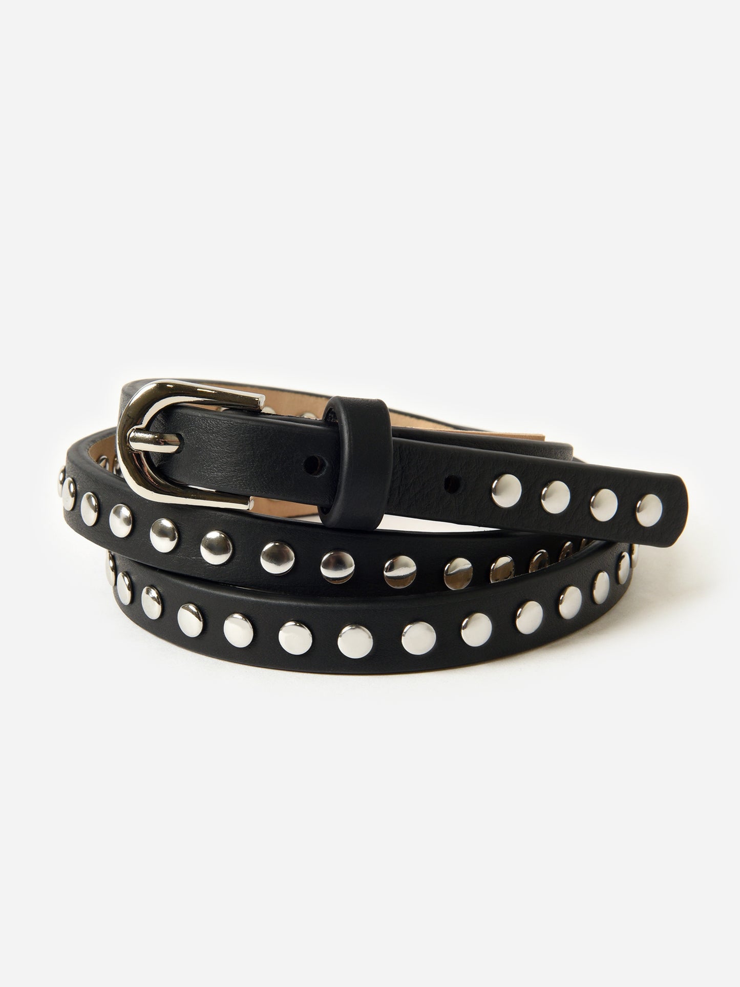 B-Low The Belt Women's Liz Studded Leather Belt - Saint Bernard