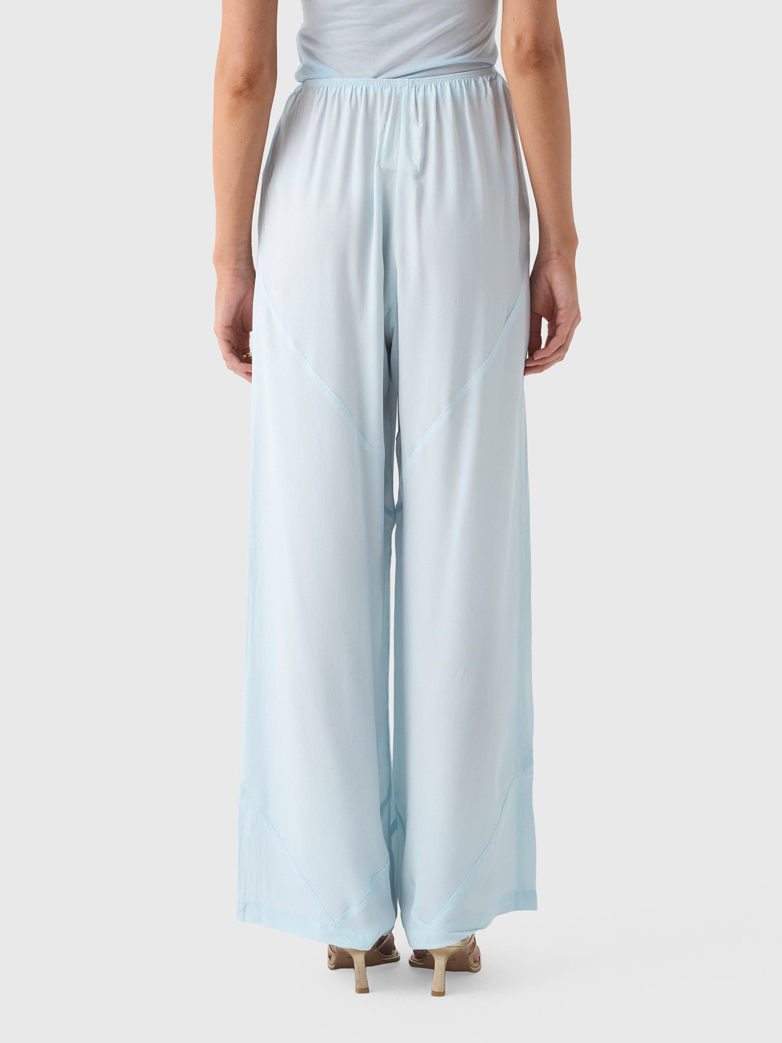 Paris Georgia Women's Elemental Bias Silk Pant - Saint Bernard