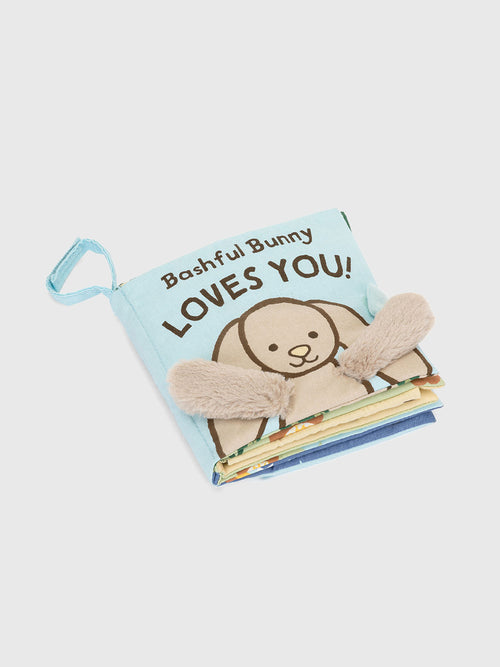Jellycat Bashful Bunny Loves You Book