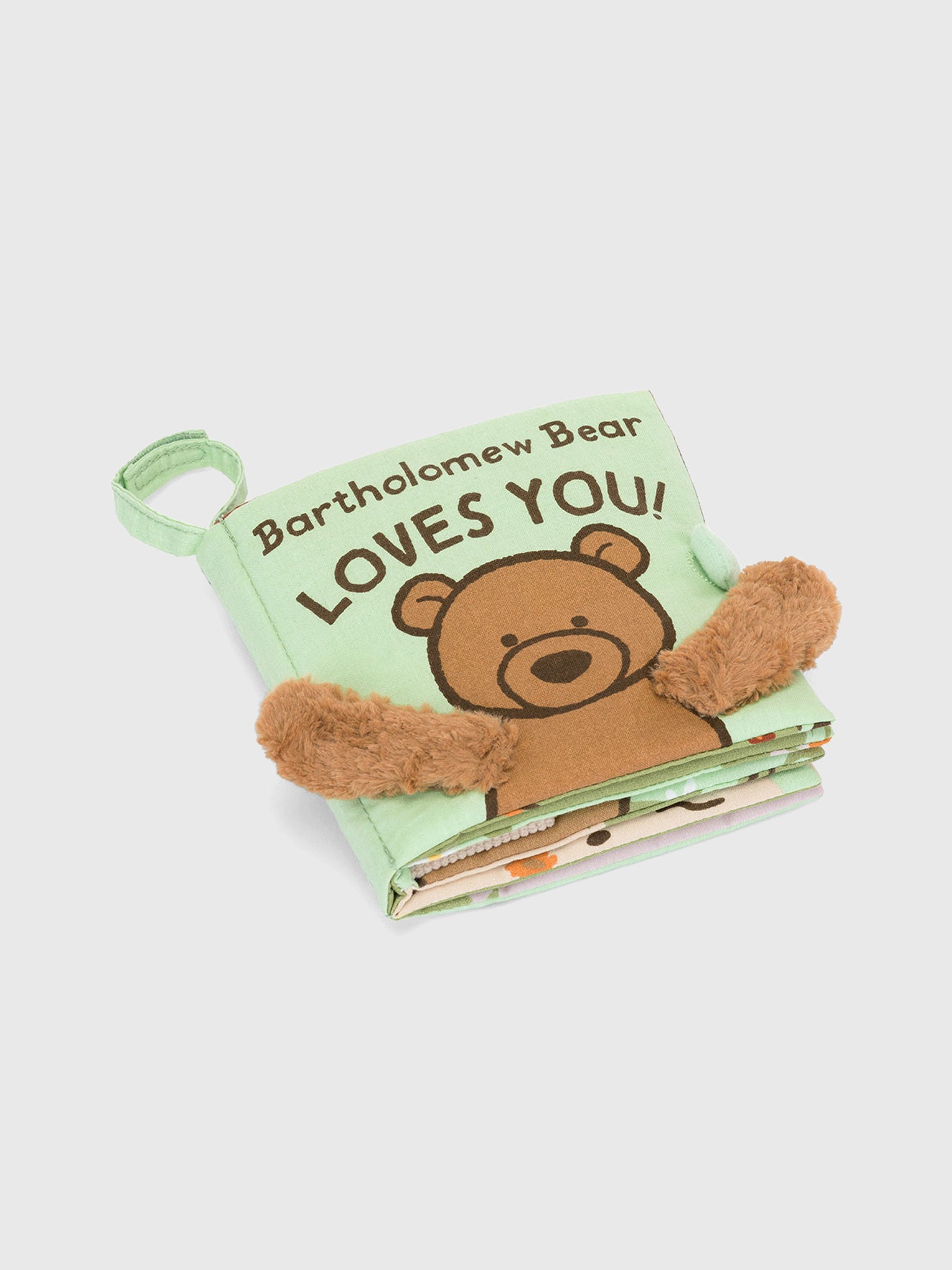 Jellycat Bartholomew Bear Loves You Book - Saint Bernard