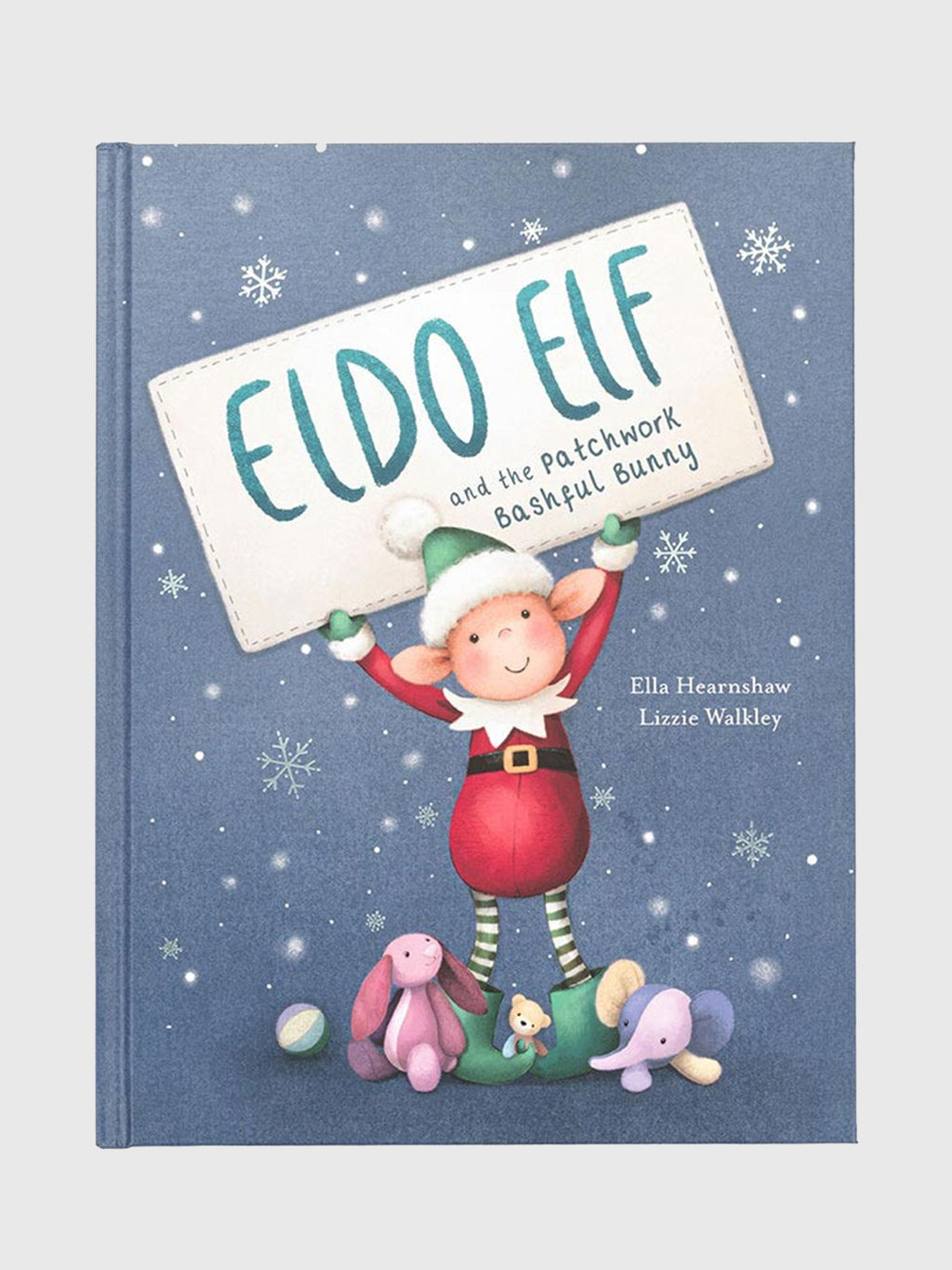 Jellycat Eldo Elf and the Patchwork Bashful Bunny Book - Saint Bernard