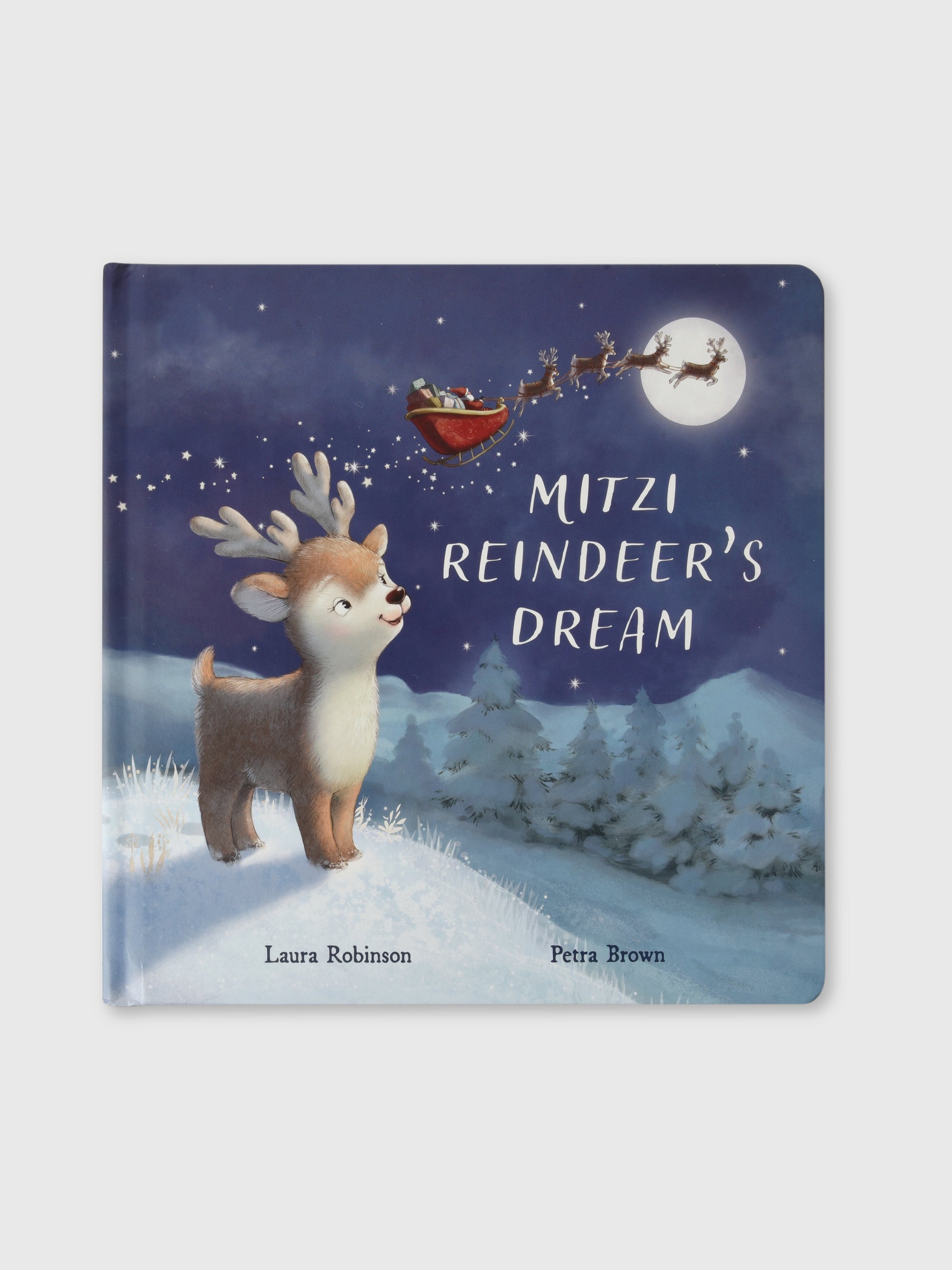 Jellycat Mitzi Reindeer's Dream Book - Saint Bernard