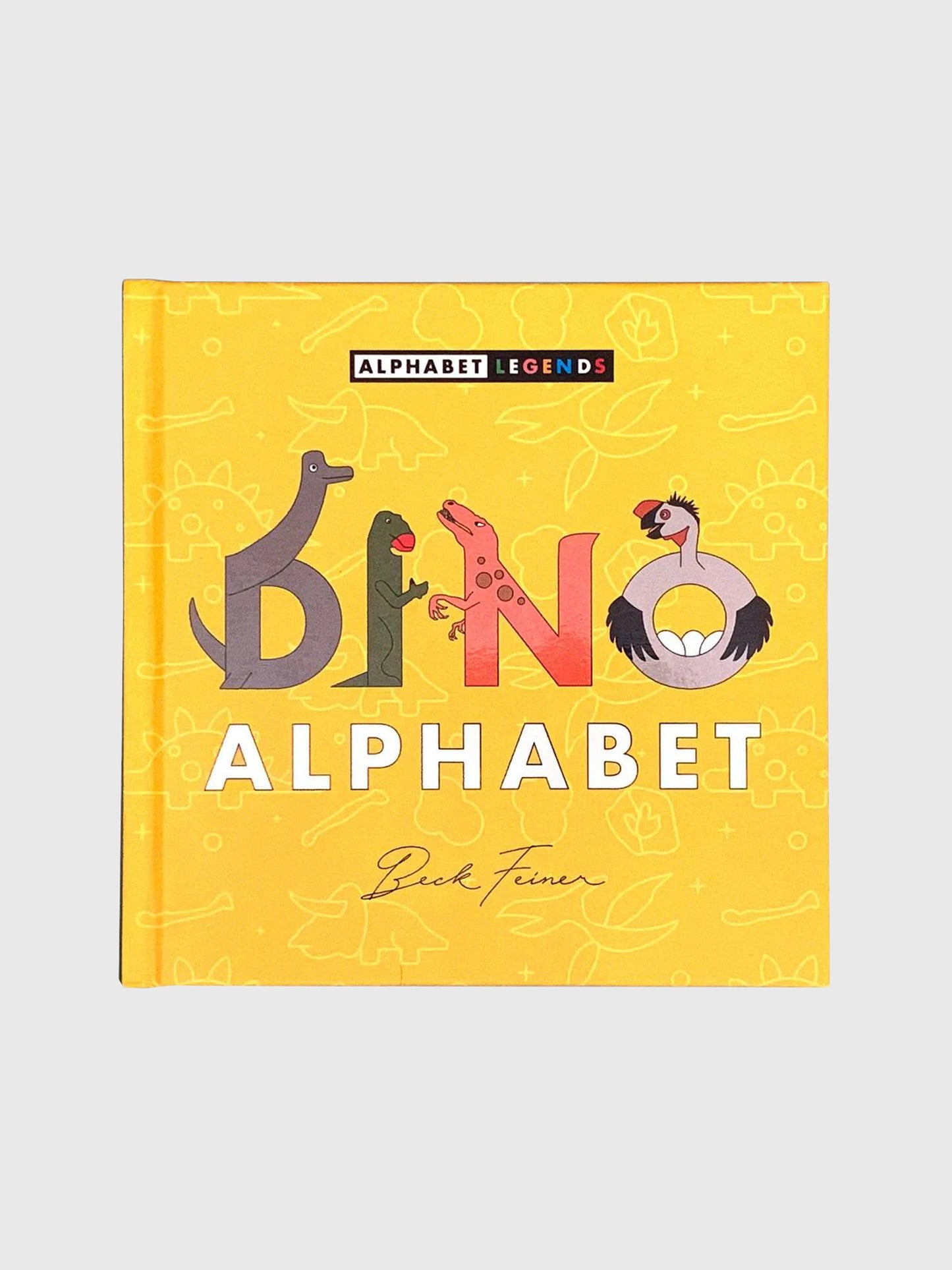 Alphabet Legends Dino Alphabet Book - Saint Bernard