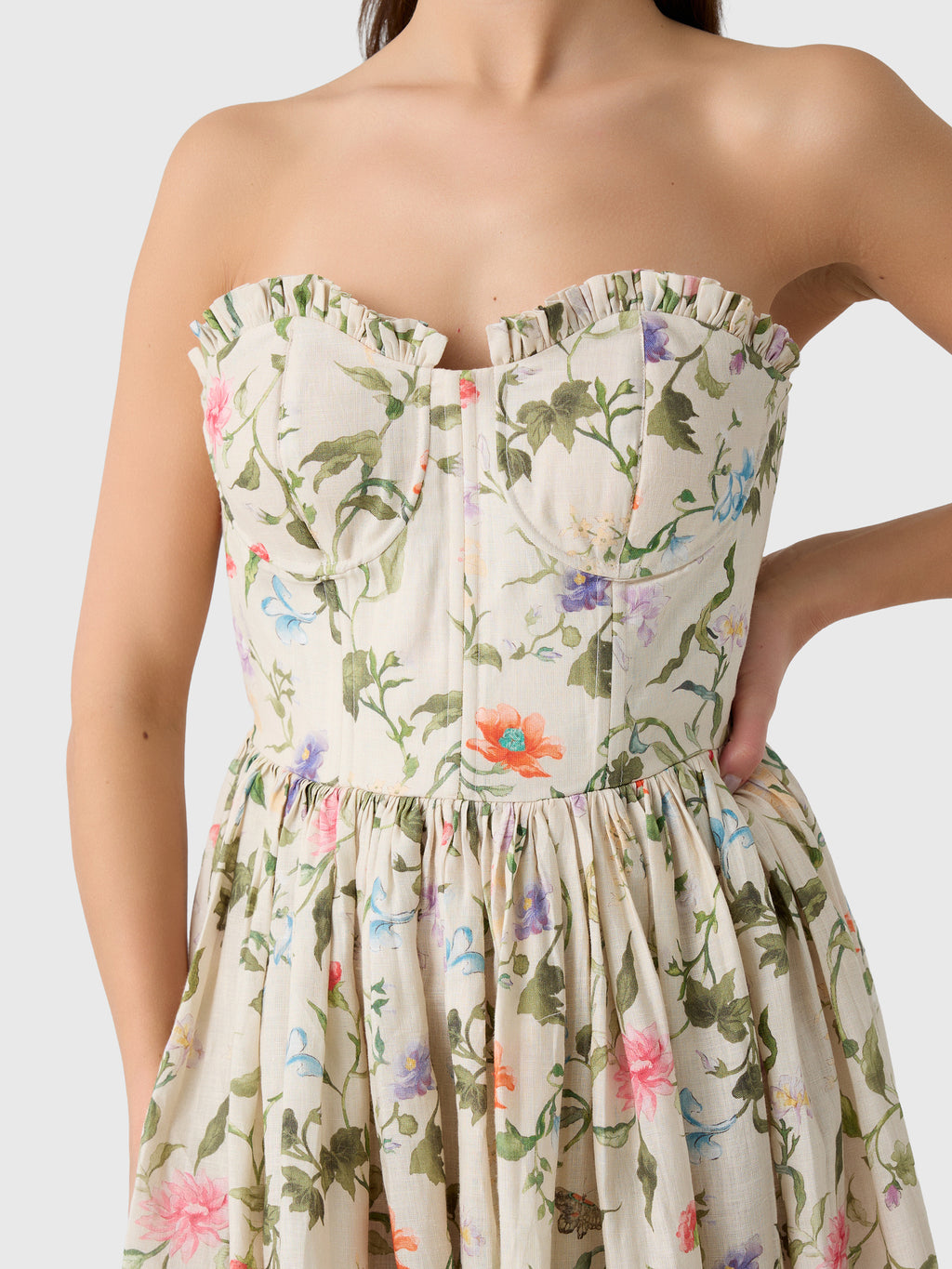 Louise New York Women's Charlotte Bustier Dress - Saint Bernard