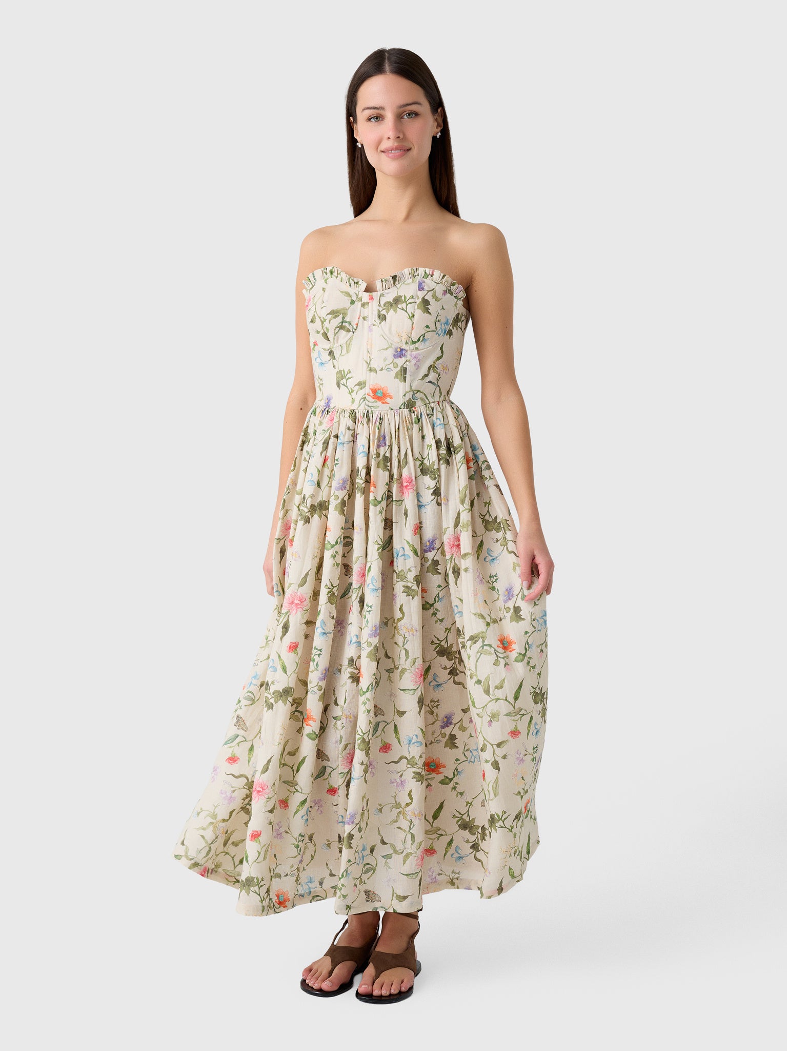 Louise New York Women's Charlotte Bustier Dress - Saint Bernard