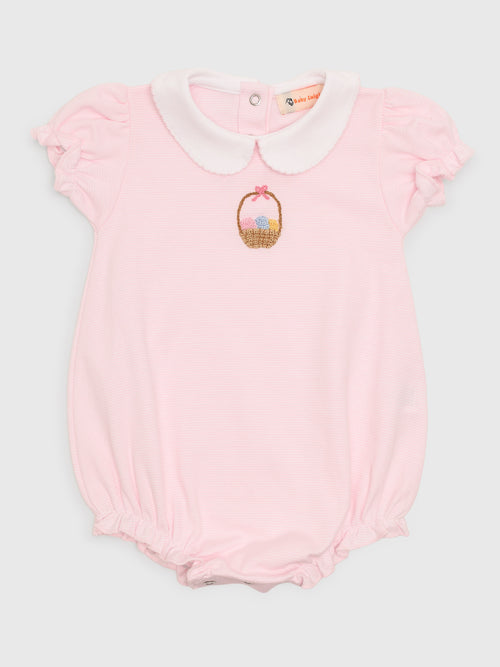 Luigi Baby Girls' Easter Basket Bubble