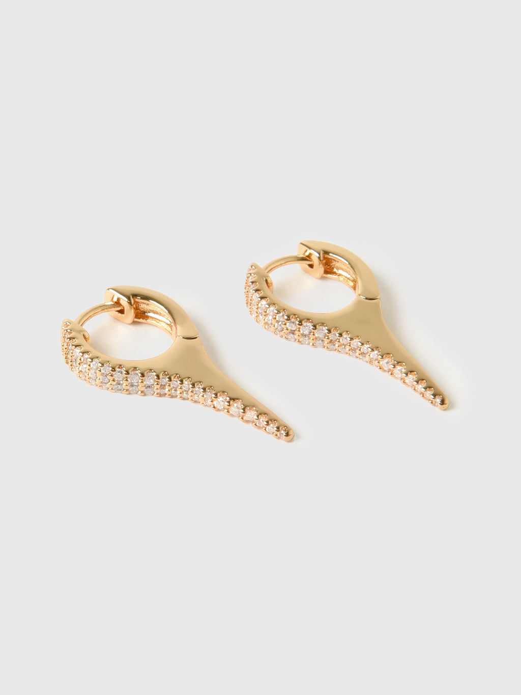 Crystal Haze Black Cat Energy Earrings - Saint Bernard