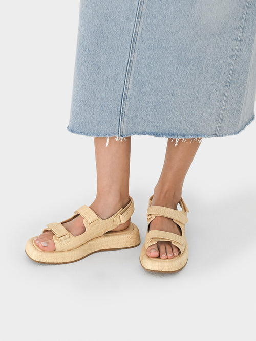 Loeffler Randall Women's Blaise Platform Sandal