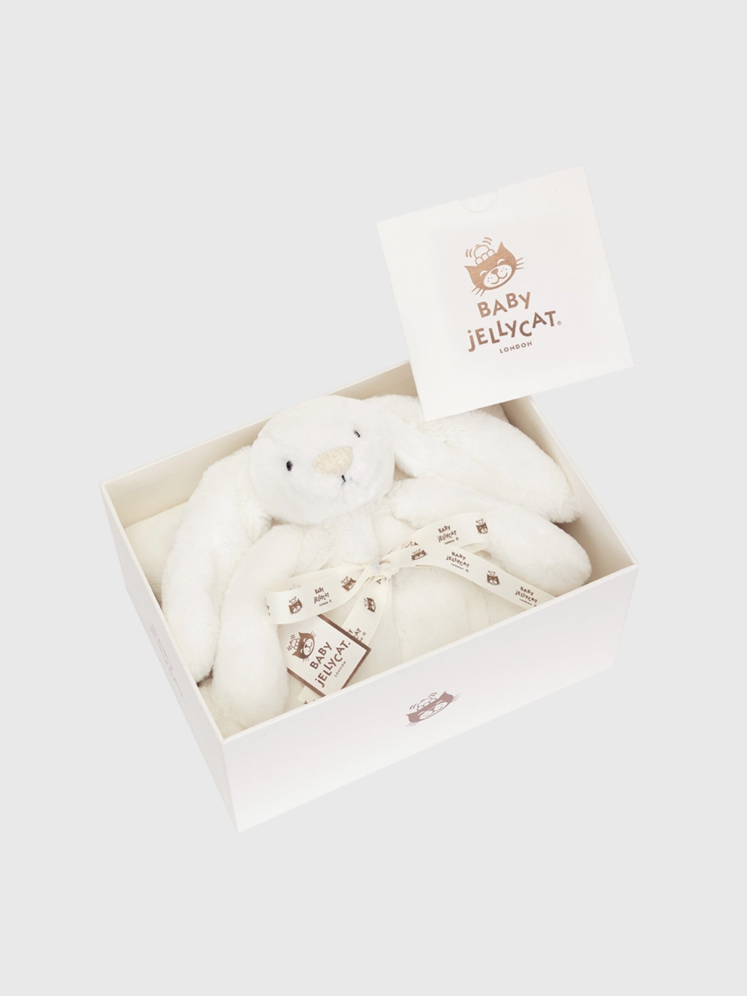 Jellycat Bashful Luxe Bunny Blankie - Saint Bernard