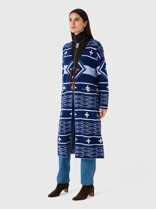 Love Note Women's Navajo Robe Coat - Saint Bernard