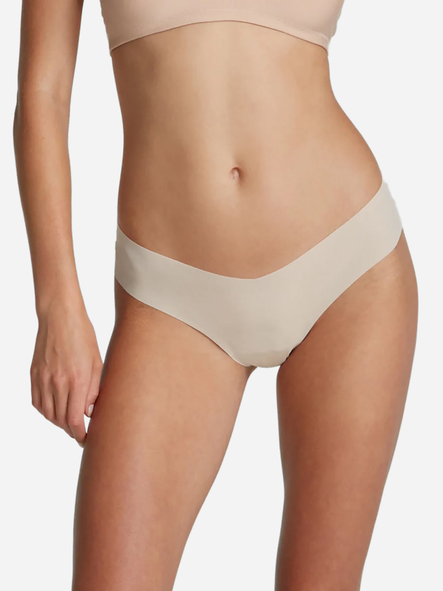 Commando Women's Invisible Rib One Size Thong - Saint Bernard