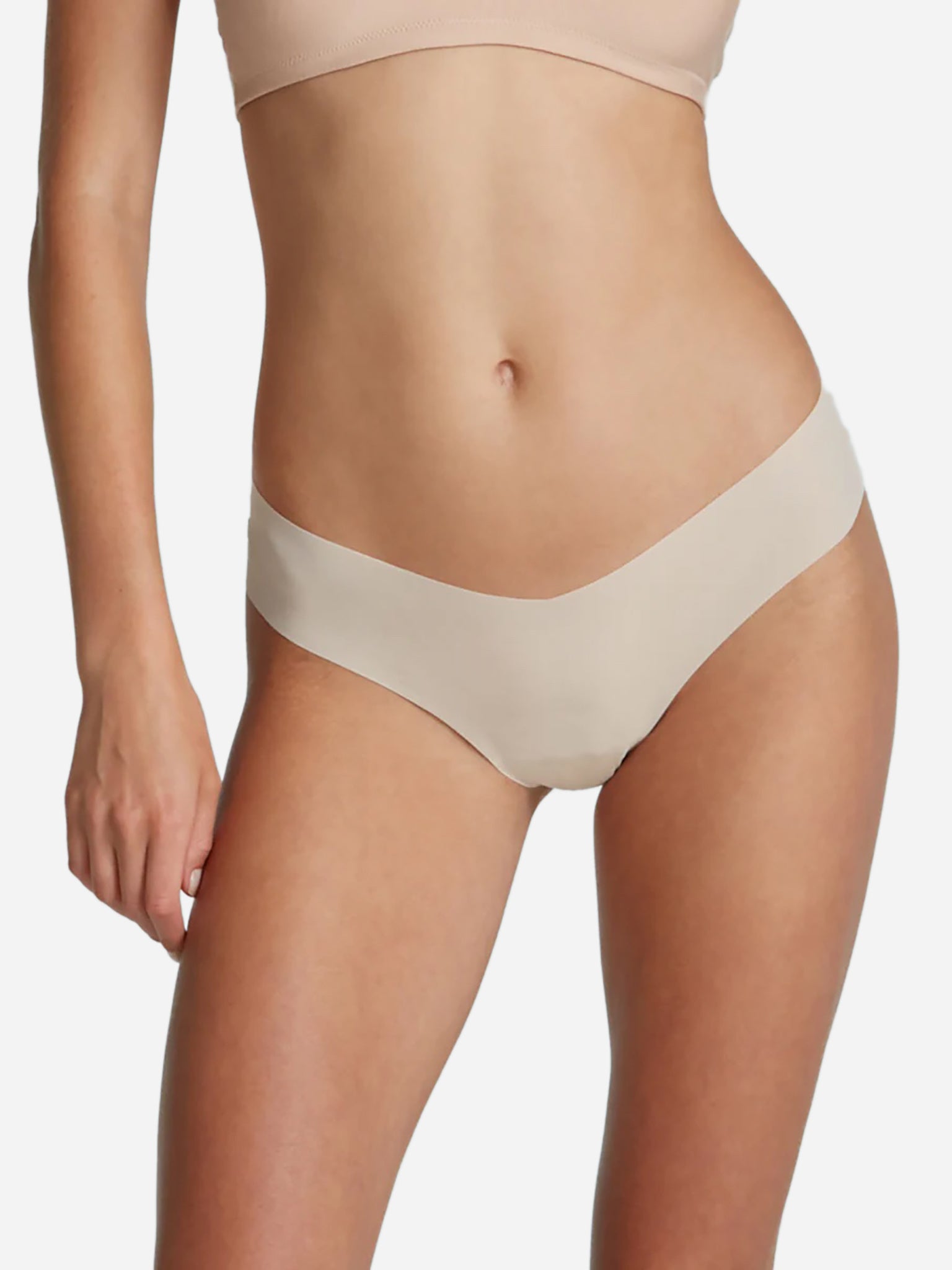 Commando Women's Invisible Rib One Size Thong - Saint Bernard