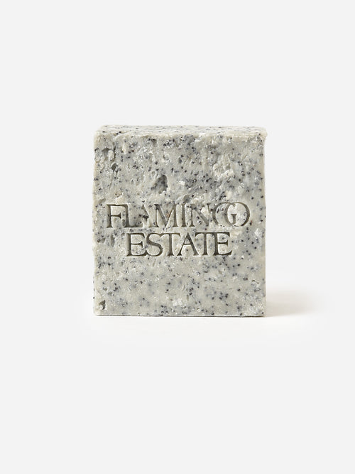 Flamingo Estate Exfoliating Peppermint Soap Brick