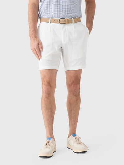 RYE51 Men's Flex Seersucker Drawstring Short - Saint Bernard