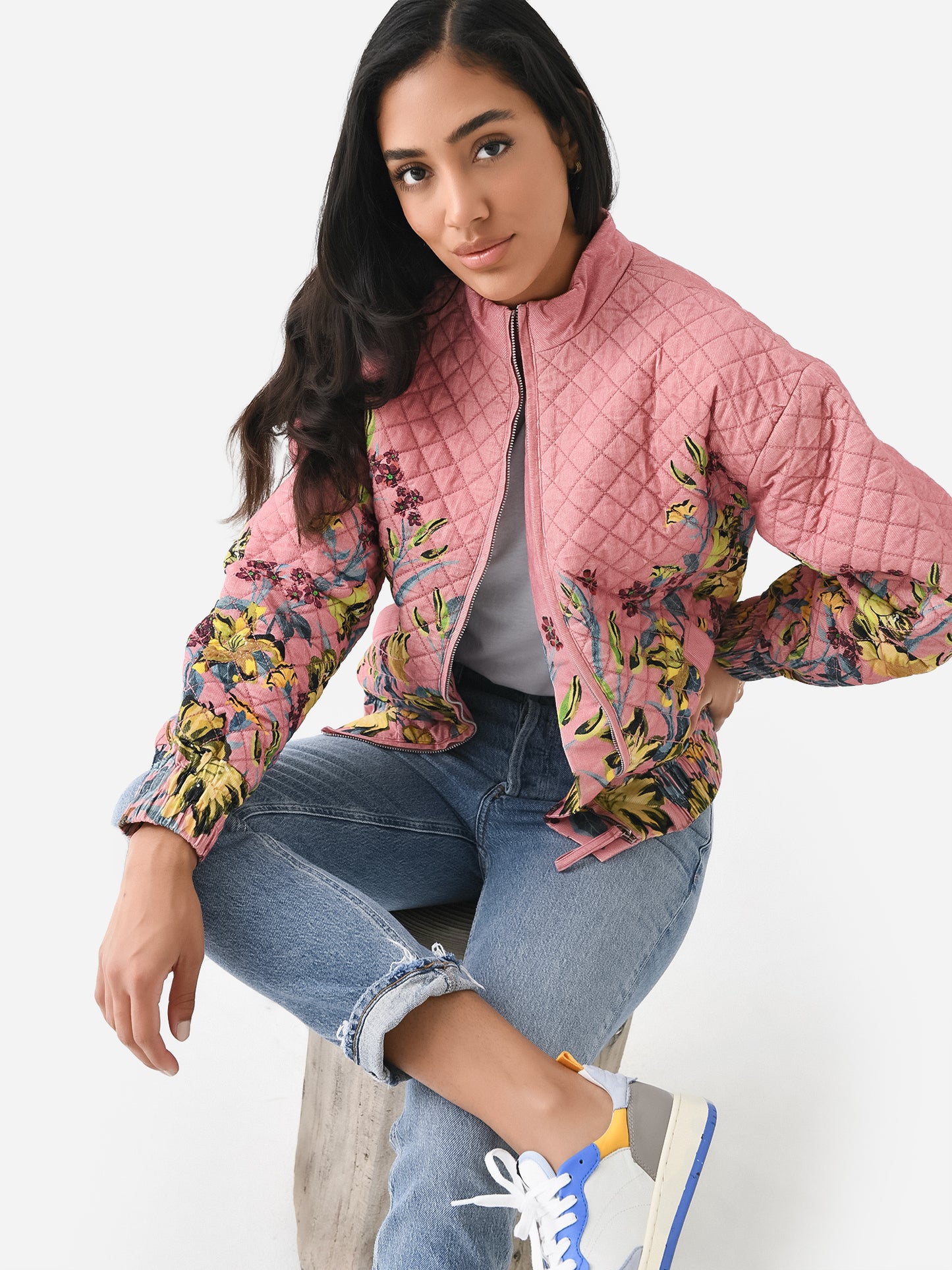 Chufy Women's Ella Organic Cotton Quilted Jacket