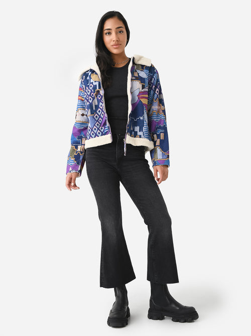 Chufy Women's Boris Organic Cotton Double Face Jacket