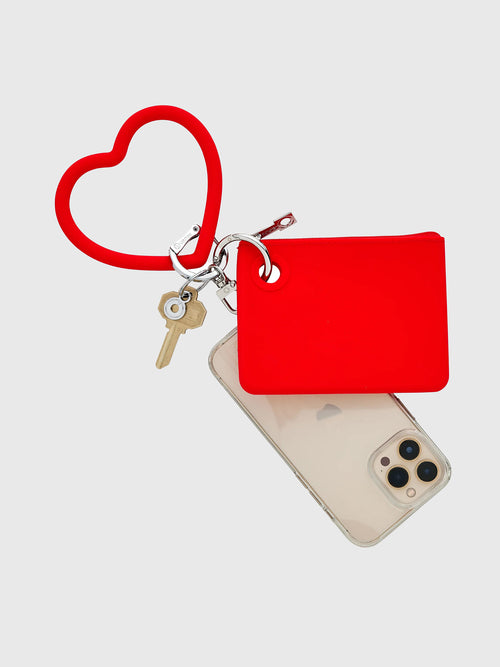 O-Venture Heart Silicone Key Ring