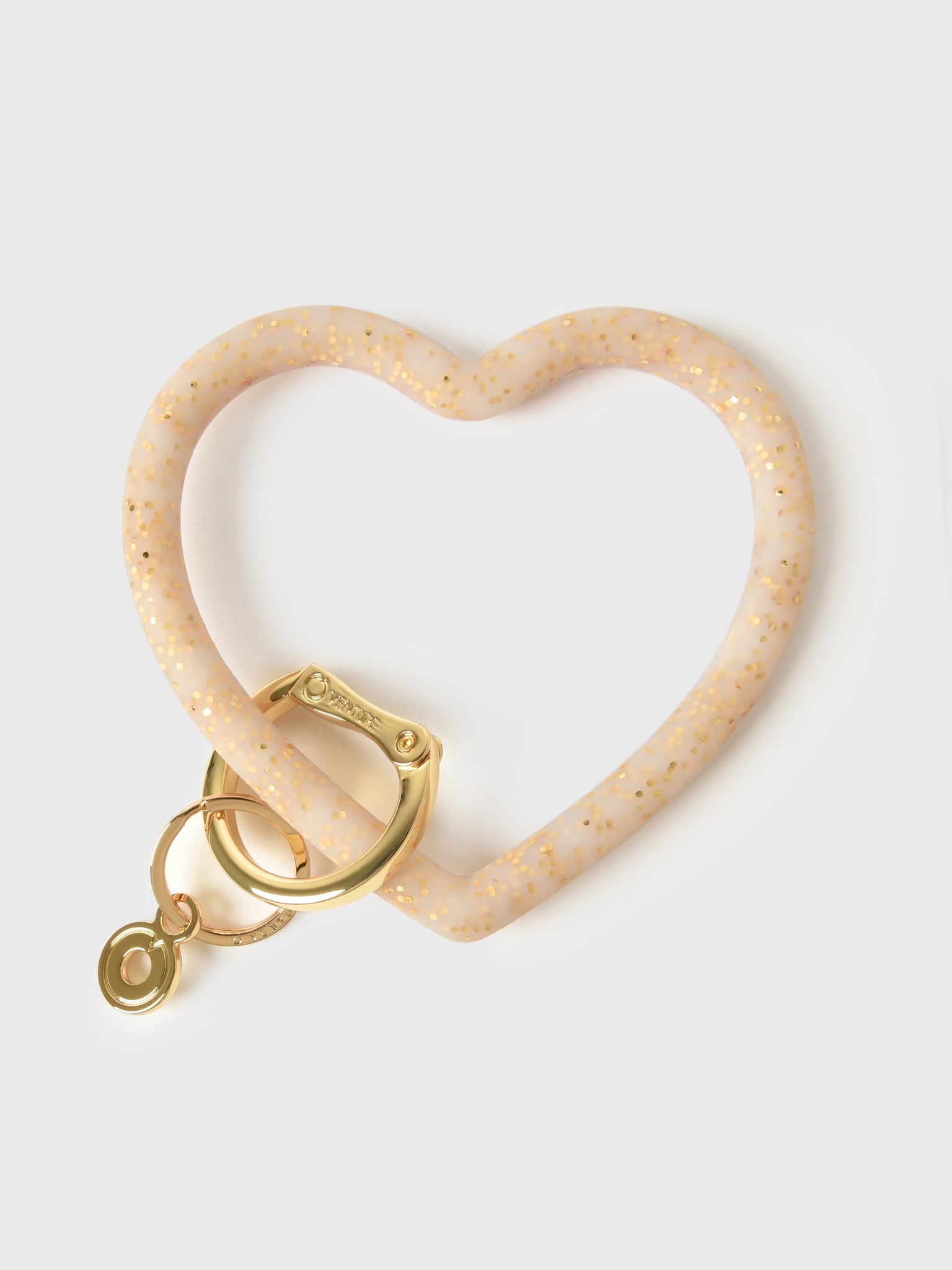 O-Venture Heart Silicone Key Ring - Saint Bernard