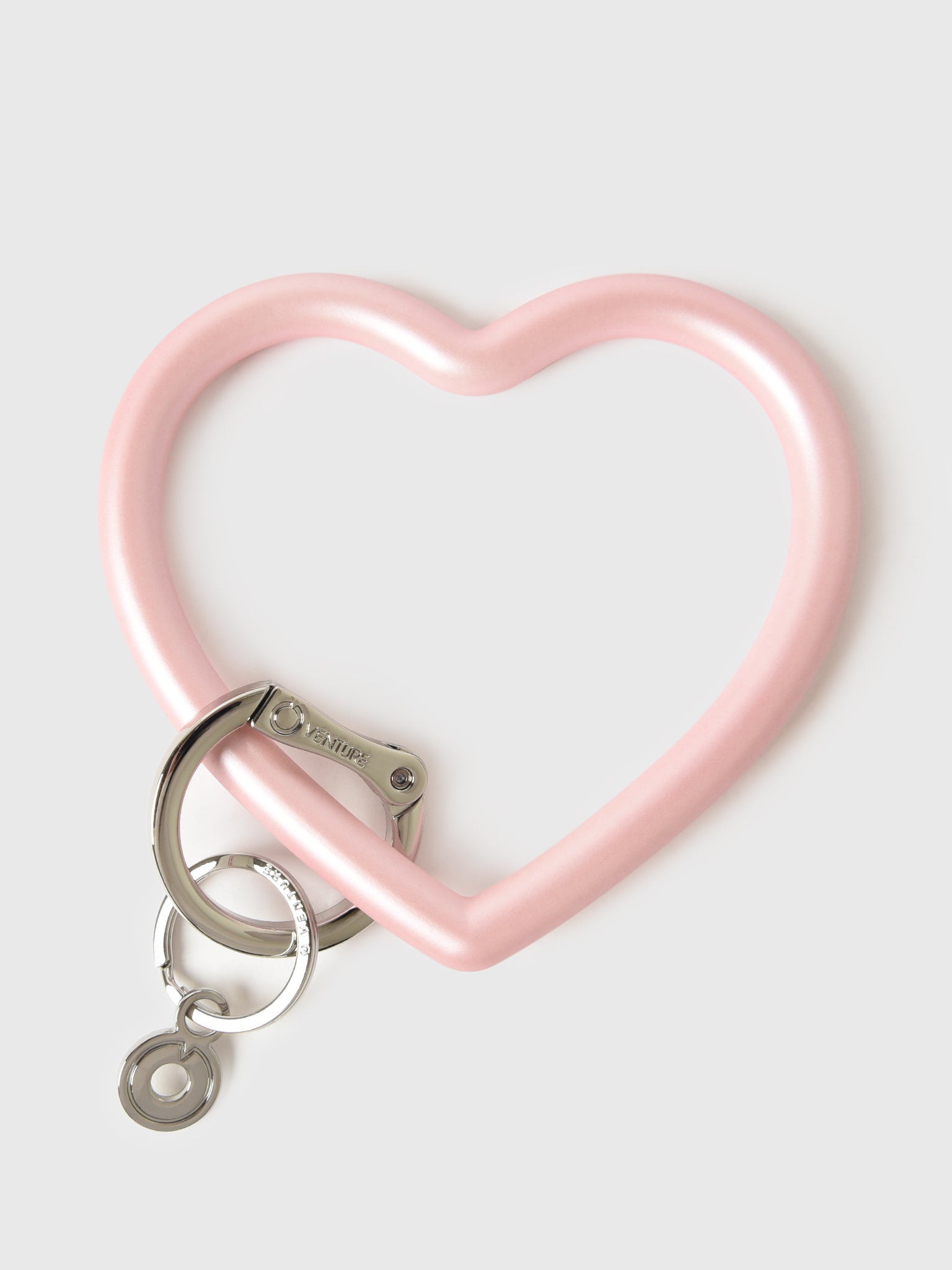 O-Venture Heart Silicone Key Ring - Saint Bernard